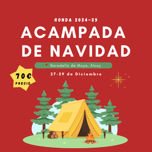 Acampada de Navidad 24/25